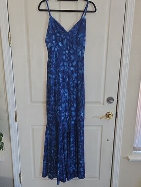 Hutch Blue Tie-Dye Maxi Dress